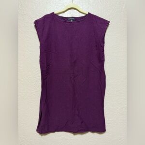 Eileen Fisher Rich Plum Muscle Tee